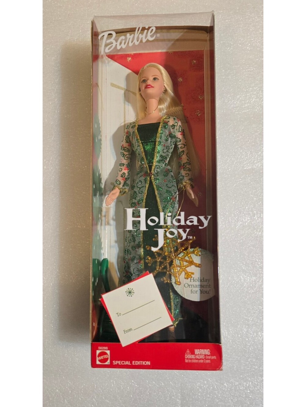 Vintage 2003 Mattel Holiday Joy Barbie Doll Special Edition